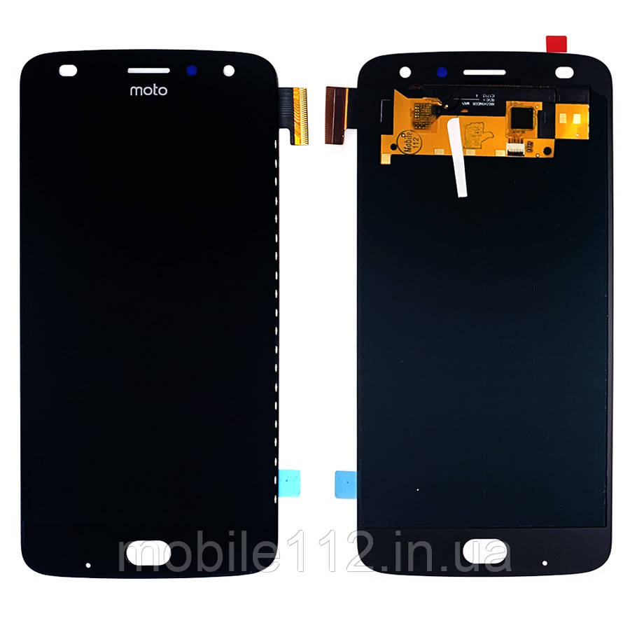 Екран (дисплей) Motorola Moto Z2 Play XT1710 з тачскріном чорний OLED