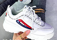 Кросівки шкіряні білі