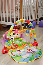 Музичний килимок HE0603-HE0604 м'який розвивальний килимок для немовлят