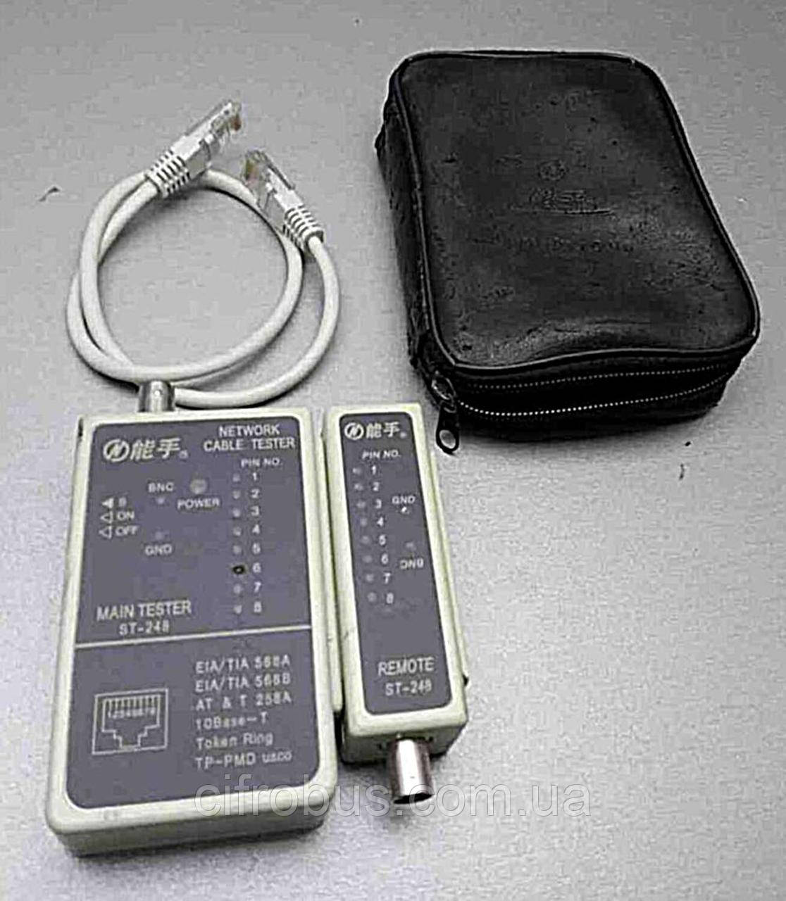 Мультиметр тестер Б/У Merlion ST-248BNC, RJ-45+BNC