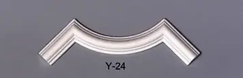 Кутовий елемент Y24 до молдинга P24 (24*11мм)