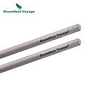 Палички для їжі суші, локшини титанові, багаторазові Boundless Voyage 230 мм, фото 3