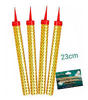 Феєрверк для торта. Розмір 23см. В упак. 4шт. Вир-во: Польша