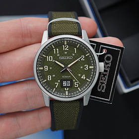 Годинник Seiko SUR323P1 Military Quartz Saphire