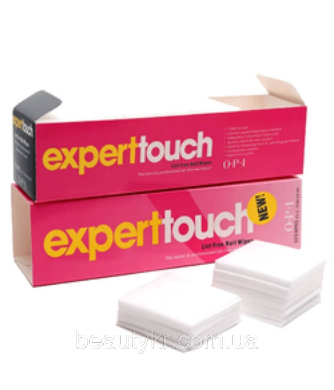 Безворсові серветки O. P. I Expert Touch (5х5см), 325 шт.