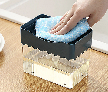 Підставка під миючі засоби / Органайзер на раковину / Кухонний дозатор з підставкою