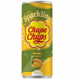 Газована вода Chupa Chups Sparkling Манго, 250 мл