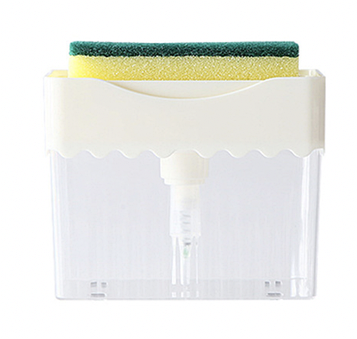 Підставка під миючі засоби / Органайзер на раковину / Кухонний дозатор з підставкою Білий