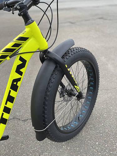 Крылья на FatBike 26/ для велосипеда с широкими колесами/Велосипедные ...