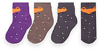 Шкарпетки дитячі махрові для дівчинки GABBI NSD-373 розмір 12-14 (в упаковке 6 штук)(90373)