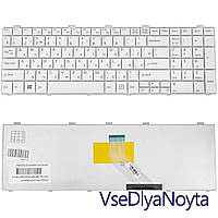 Клавиатура для ноутбука FUJITSU (LB: A530, A531, AH512, AH530, AH531, NH751) rus, white