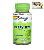 Celery seed, Solaray, Семена сельдерея, 505 мг, 100 растительных капсул