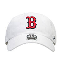 Оригинальная кепка 47 Brand Clean Up Red Sox White