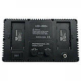 LED - освітлювач з штативом 210 см, відеосвітло VARICOLOR PRO LED U600+ (3200-6500K) з регулюванням та мережним адаптером, фото 5