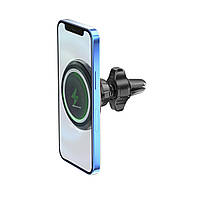 Тримач для мобільного borofone bh45 mobile magnetic wireless charging car holder