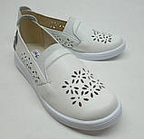 Туфлі шкіряні великого розміру від виробника модель НТ23-121Б-5, фото 8