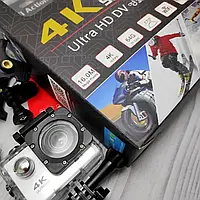 Екшн камера 4К Ultra HD Sports 4K WiFi Action Camera якість А с пультом