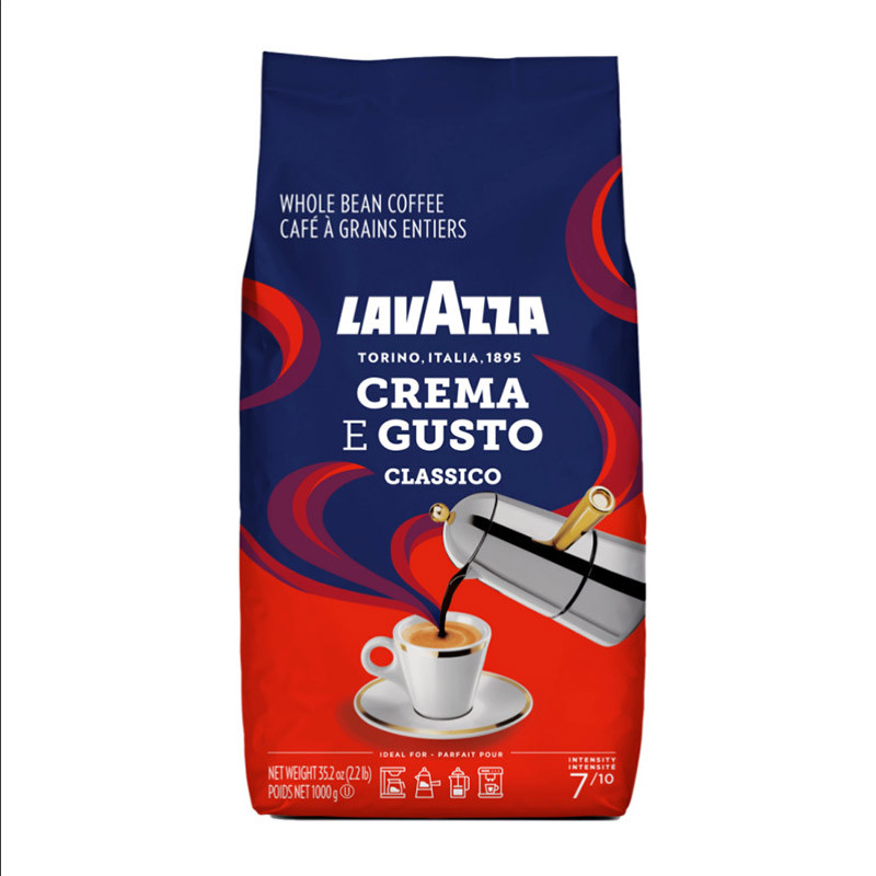 Кава в зернах Lavazza Crema e Gusto Classico, 1 кг