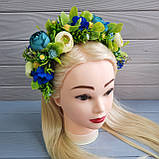 Українське вінок у жовто-блакитних тонах, фото 2