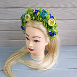 Українське вінок у жовто-блакитних тонах, фото 3