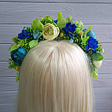 Українське вінок у жовто-блакитних тонах, фото 4