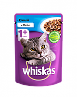 Консервований корм Whiskas тунець в желе 85 гр (5900951302381)