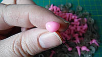 Нос для игрушки, треугольный, 6х8 мм розовый