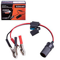 Перехідник EL 101 511 клеми-прикурювач з запобіжником 15A (EL 101111)