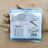 Струни Alice A206-SL для акустичної гітари (.011) (сталь/мідь), фото 4