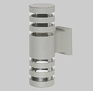 Вуличний світильник сірий на 2 лампи (67-L4806-2 GY)