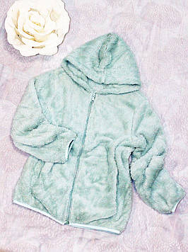 Кофта з капюшоном на блискавці для дівчинки Тедді