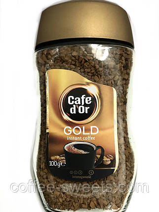 Кава розчинна Cafe d'Or Gold 100 g, фото 2