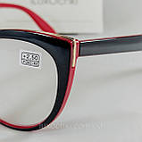 -1.0 PD58-60мм Готові окуляри для зору жіночі кішечки мінусові, фото 3