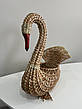 Лебідь плетений з лози, фото 8