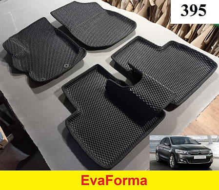 3D килимки EvaForma на Citroen C-Elysee '12-, 3D килимки EVA, фото 1