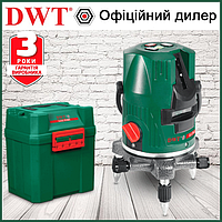 Лазерный уровень DWT LLC02-30 BMC Точный строительный нивелир с зеленым лучом, самовыравнивающийся