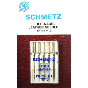 Набір голок Schmetz Leather №70