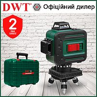 Лазерный уровень DWT LLC03-360 BMC Профессиональный строительный нивелир, самовыравнивающийся с зеленым лучом