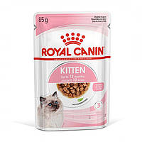 Royal Canin Kitten Instinctive in Gravy(Роял Канин киттен) консерва для котят (кусочки в соусе) 85 г