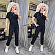 Крутий жіночий літній костюм футболка та джоггери, фото 4