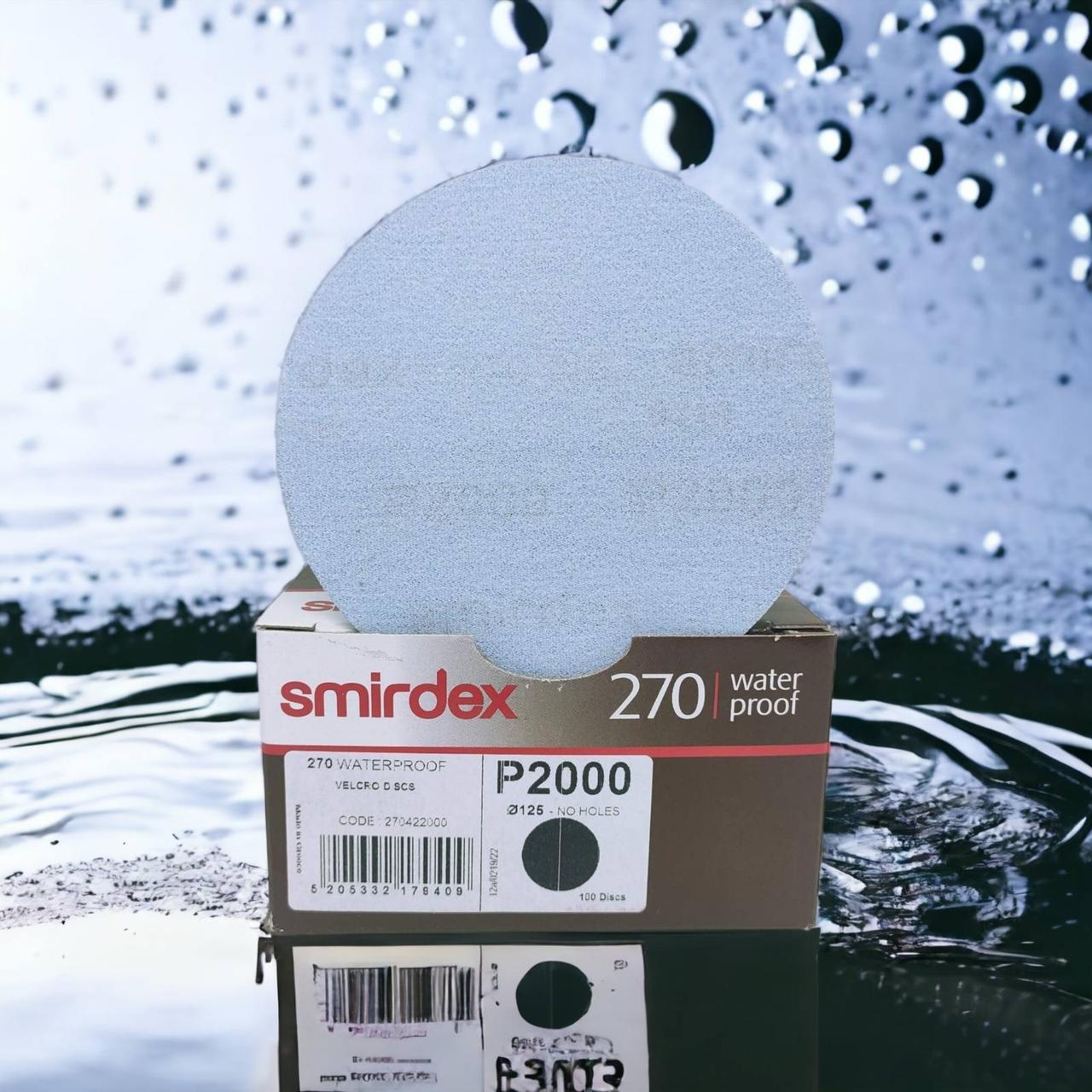 Круг шліфувальний Smirdex Ø125 мм Р2000