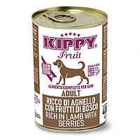 Kippy Dog Fruit Lamb & Berries Growing консерва для собак с мясом ягненка и ягодами 400 г