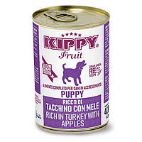 Kippy Puppy Fruit Turkey & Apples консерва для щенков с индейкой и яблоками 400 г