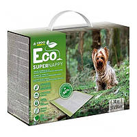 Croci Super Nappy Eco Одноразовые пеленки для собак (биоразлагаемые) 57 х 54 (14 шт)