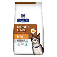 Hill's Prescription Diet Feline k/d Kidney Care корм для кошек с тунцом 1.5 кг