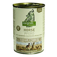 Isegrim Horse pure with Chokeberries, Champignons & Wild Herbs консерва для собак с кониной, черноплодной