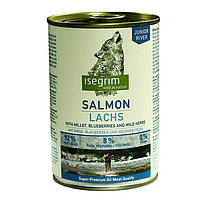 Isegrim Salmon with Millet, Blueberries & Wild Herbs консерва для собак с лососем, пшеном, черникой и дикими