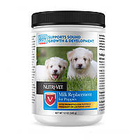 Nutri-Vet Milk Replacement for Puppies - сухой заменитель сучьего молока для щенков 340 г