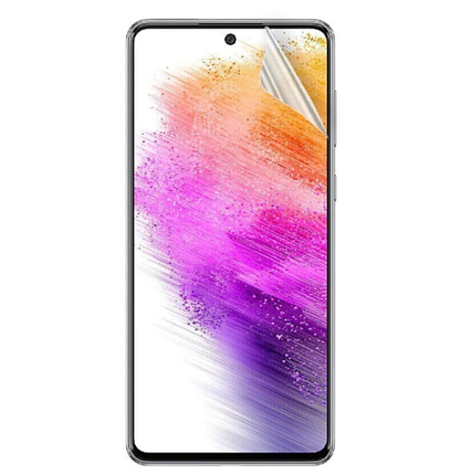 Гідрогелева захисна плівка Crystal Mirror на Samsung Galaxy a73 5G на весь екран прозора, фото 1