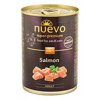 Nuevo Cat Adult Salmon консерва для взрослых кошек с лососем 400 г
